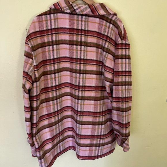 Kensie Pink Shacket Jacket Size Large NWT - Picture 6 of 7